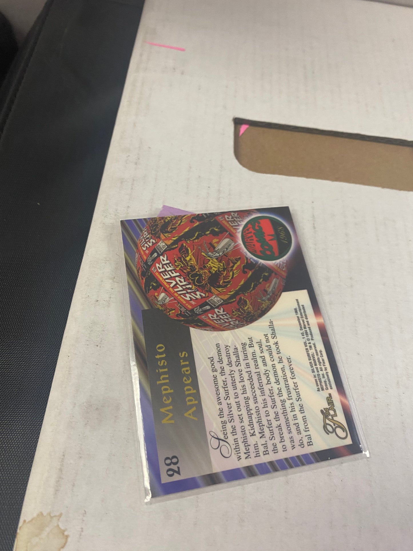MARVEL FLAIR 94 MEPHISTO GREAT CONDITION