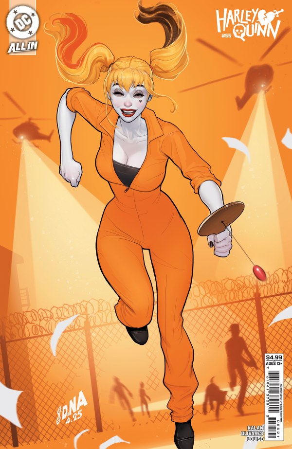 DC COMICS HARLEY QUINN #55 CVR B