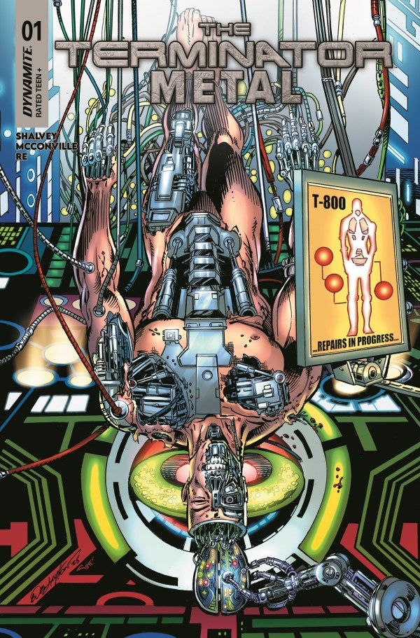 DYNAMITE COMICS TERMINATOR METAL #1 CVR B