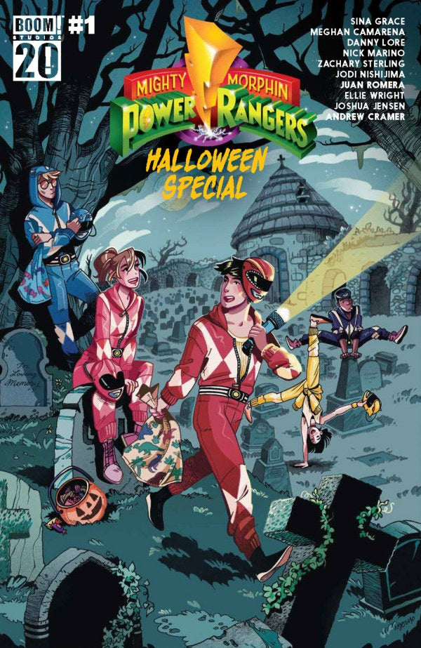 BOOM COMICS MIGHTY MORPHIN POWER RANGERS HALLOWEEN SPECIAL #1