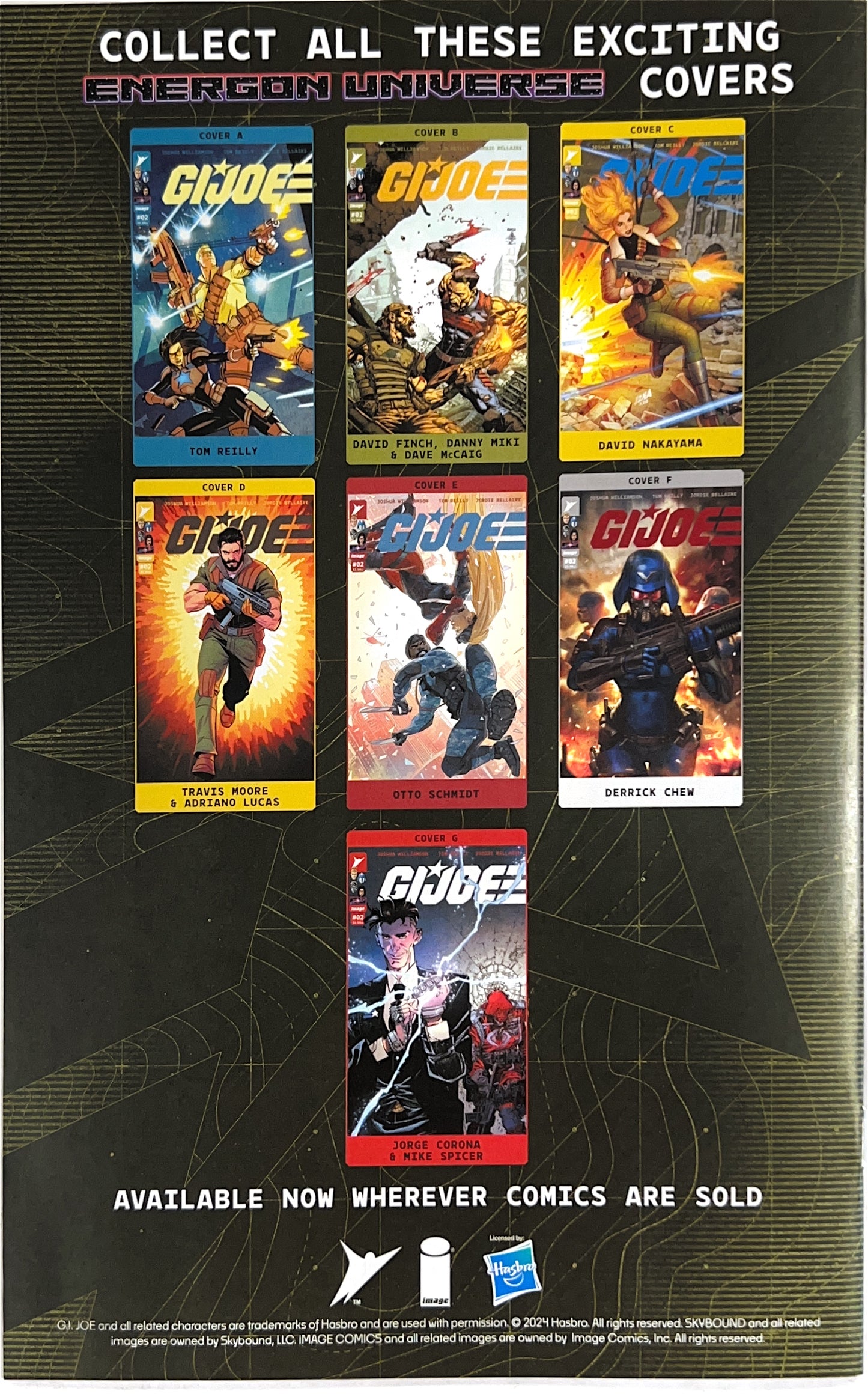 IMAGE COMICS G.I. JOE #2 COVER A 10/25