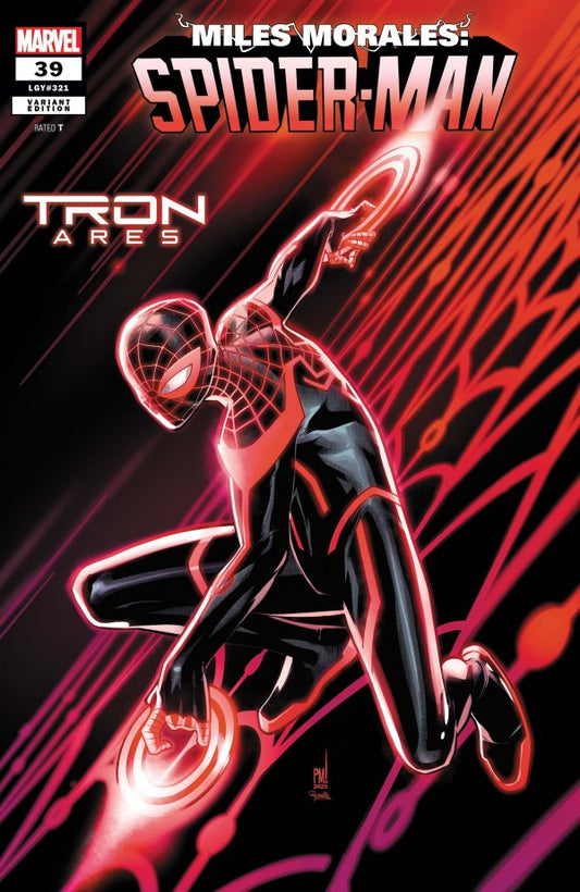 MARVEL COMICS MILES MORALES SPIDER-MAN #39 CVR D tron