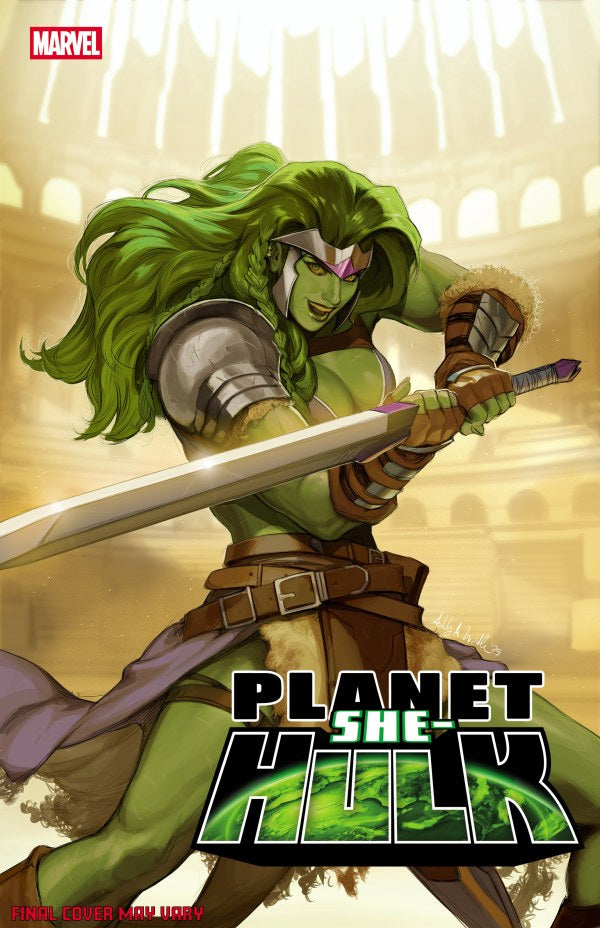 MARVEL COMICS PLANET SHE-HULK #5 ASHLEY WITTER SHE-HULK VARIANT