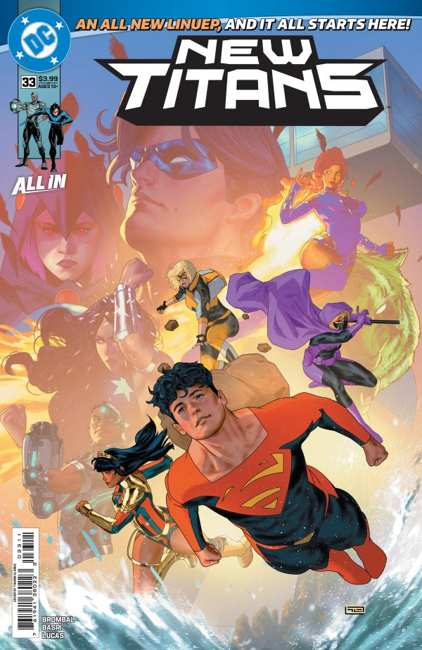 DC COMICS NEW TITANS #33 CVR A TAURIN CLARKE