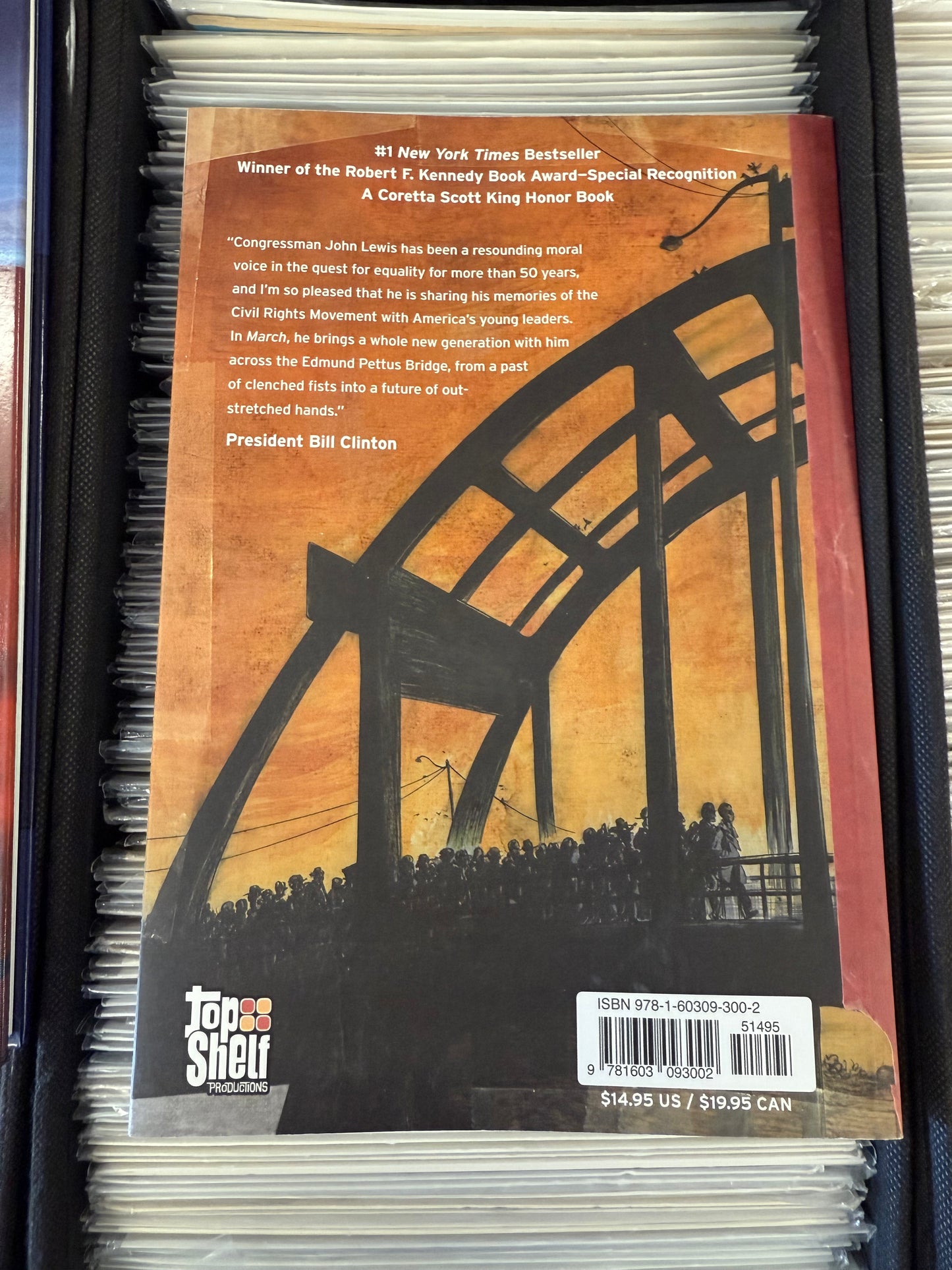 MARCH BOOK ONE JOHN LEWIS GRAPHIC NOVEL