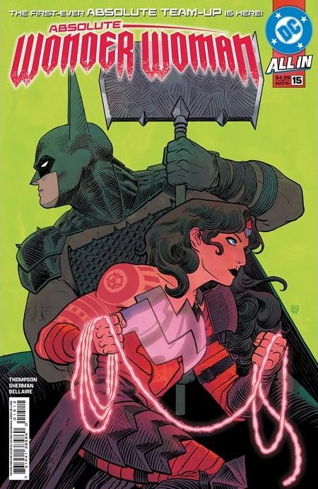 DC COMICS ABSOLUTE WONDER WOMAN #15 Second Printing Cvr A Hayden Sherman