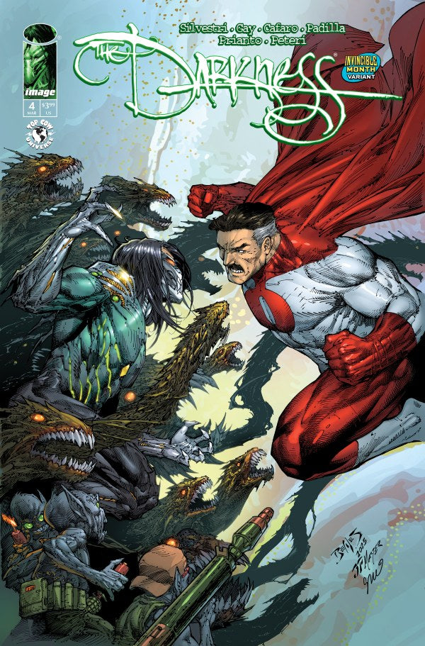 IMAGE COMICS DARKNESS (2025) #4 CVR D ED BENES INVINCIBLE TEAM UP VAR