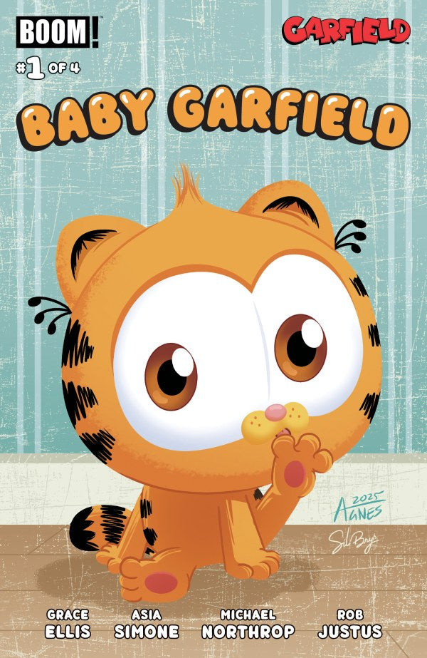 BOOM STUDIOS Baby Garfield #1 A Main (Dressed, Garbowska)
