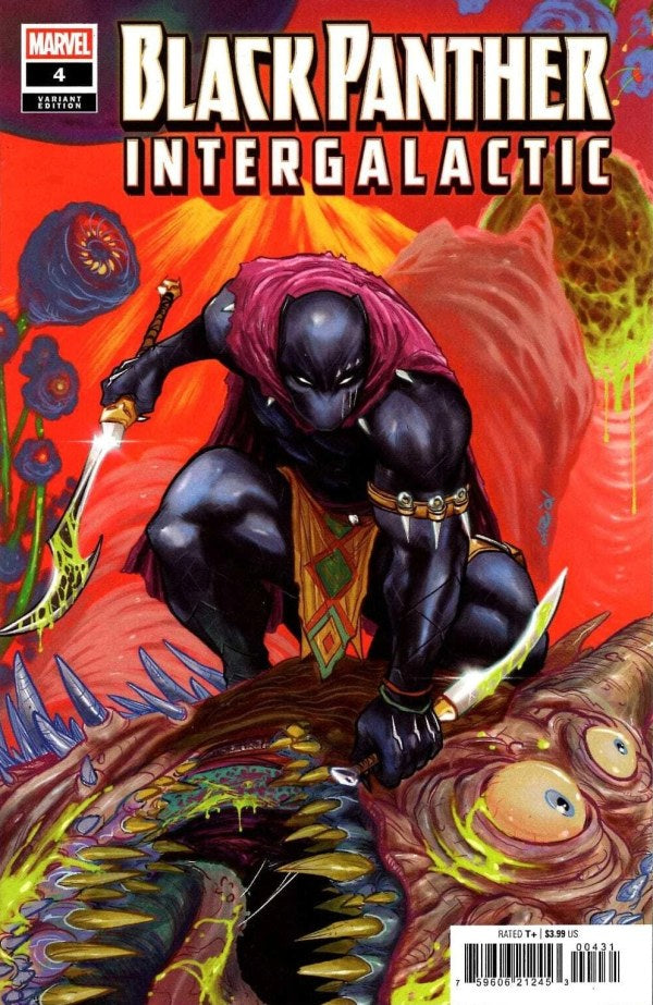 MARVEL COMICS BLACK PANTHER: INTERGALACTIC #4 ARIO ANINDITO VARIANT