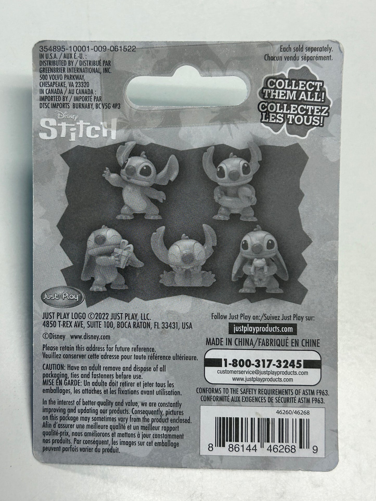 JUST PLAY DISNEY STITCH MINI FIGURE SEALED