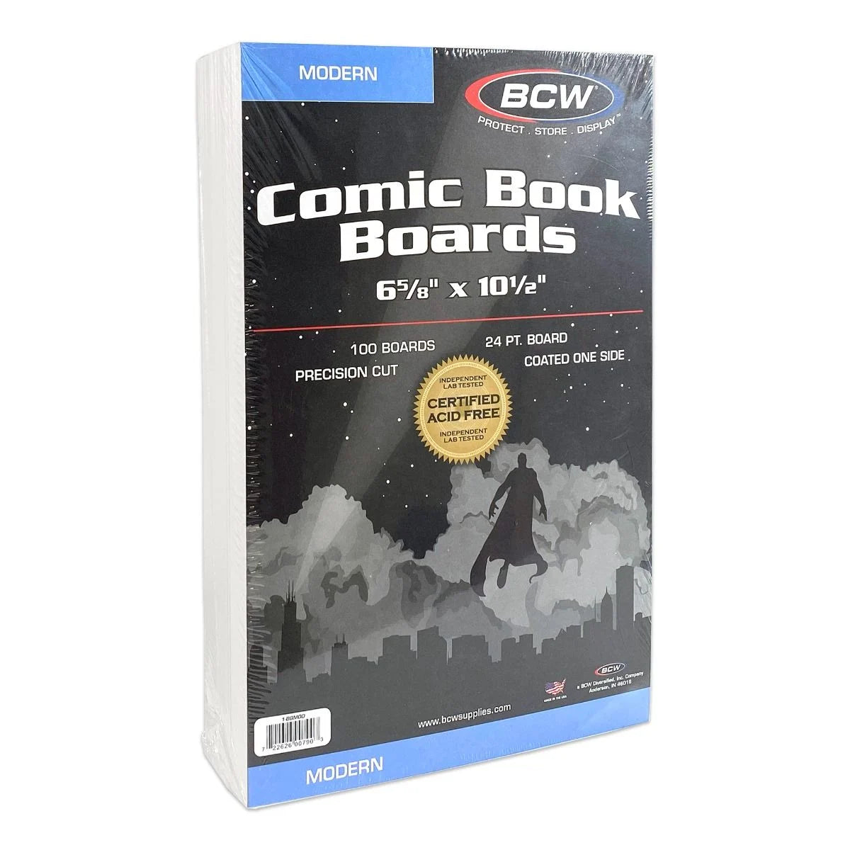 BCW COMIC BOOK BAG AND BOARD COMBO MODERN/CURRENT 100 pcs