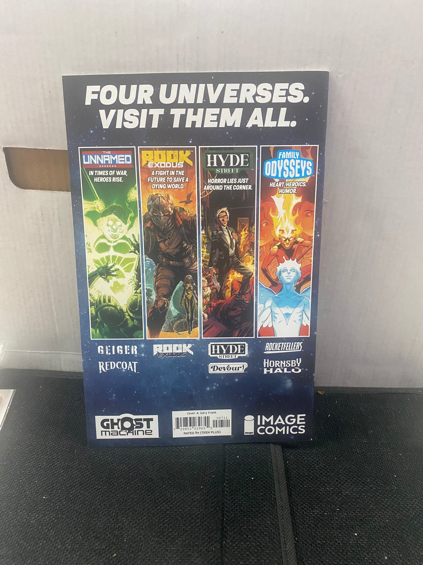 IMAGE COMICS GEIGER #7 COVER B