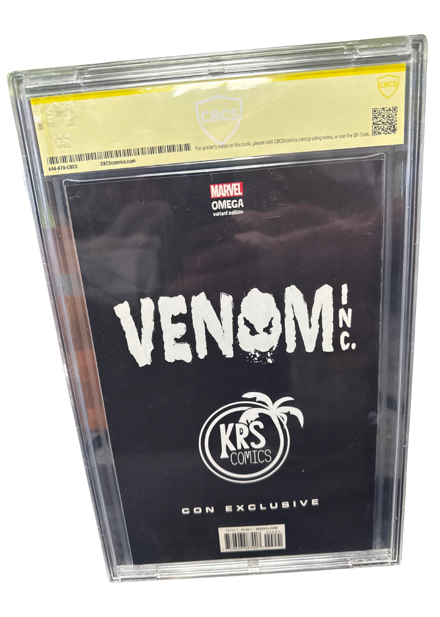 MARVEL COMICS CBCS SIGNATURE SERIES MARVEL COMICS AMAZING SPIDER-MAN VENOM INC OMEGA #1