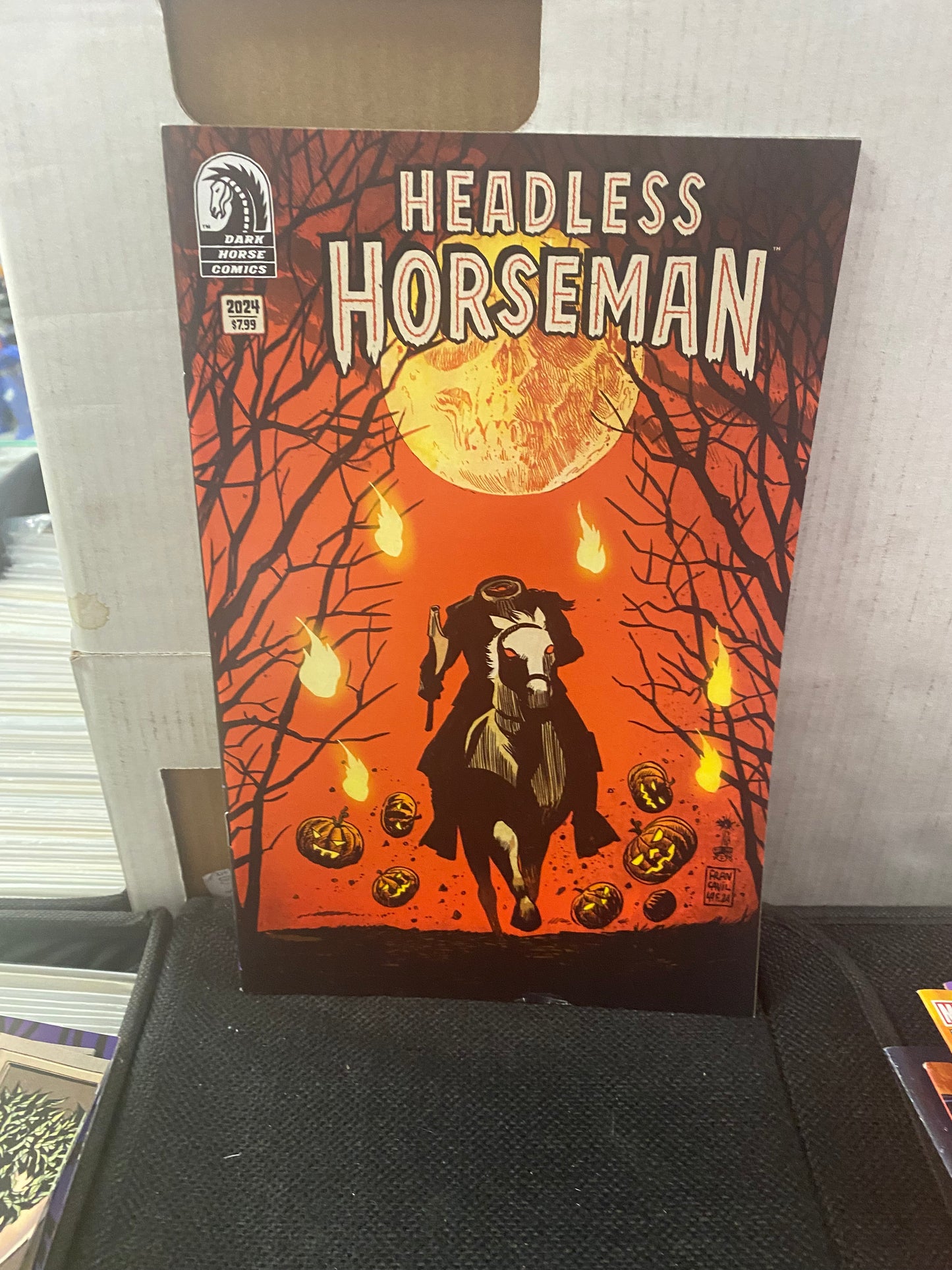 DARK HORSE COMICS 2024 SPECIAL HEADLESS HORSEMAN COVER B