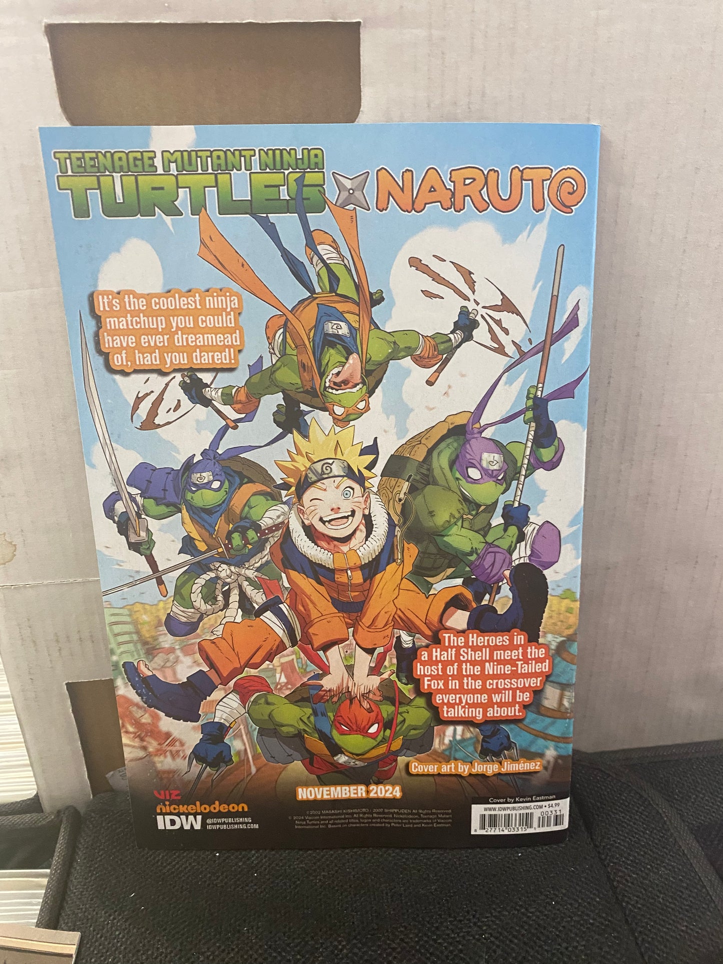 IDW PUBLISHING TEENAGE MUTANT NINJA TURTLES #3 COVER C