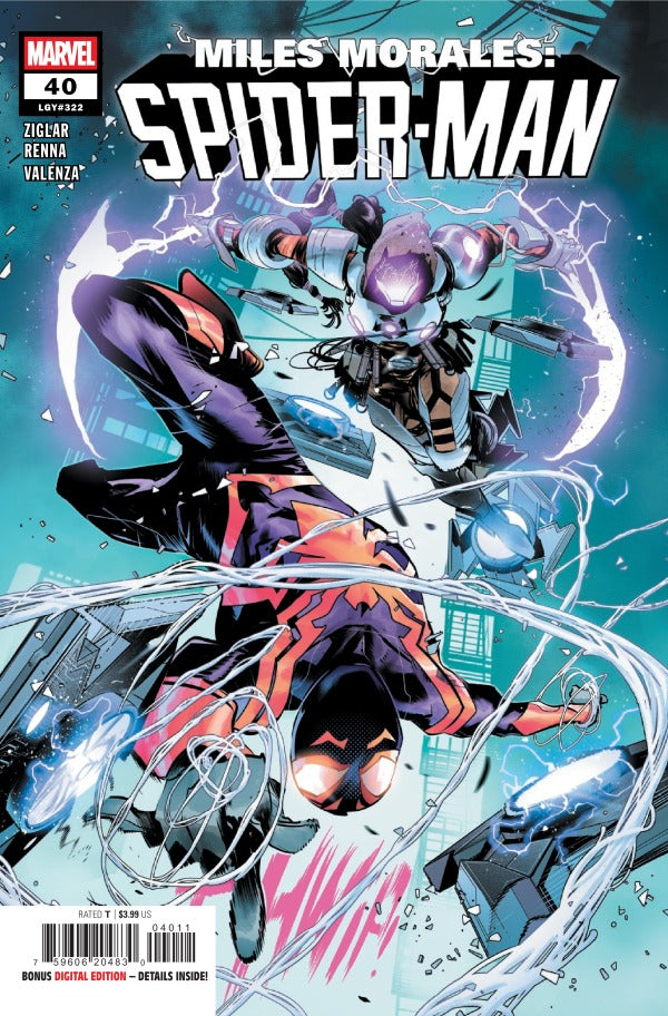 MARVEL COMICS MILES MORALES SPIDER-MAN #40 10/25