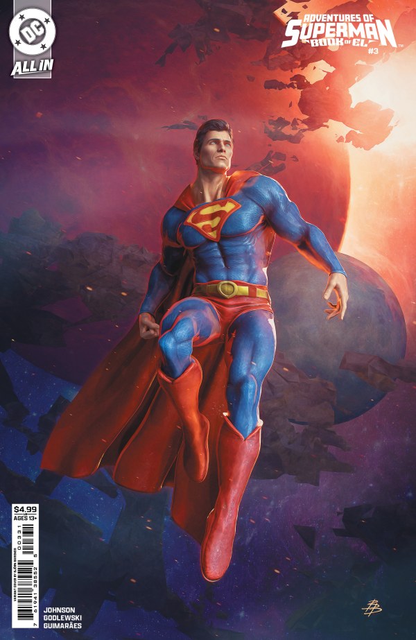 DC COMICS ADVENTURES OF SUPERMAN: BOOK OF EL #3 1025 CVR C