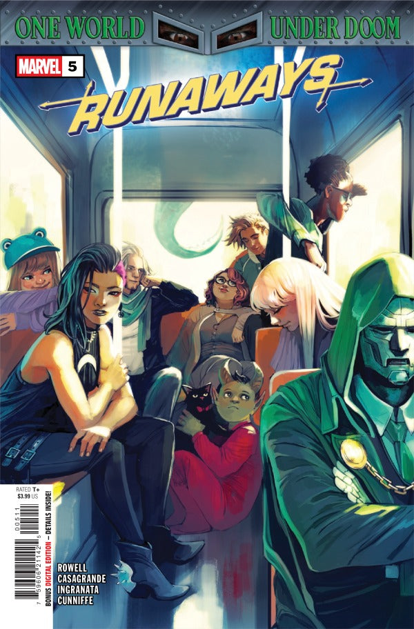 MARVEL COMICS RUNAWAYS #5 1025