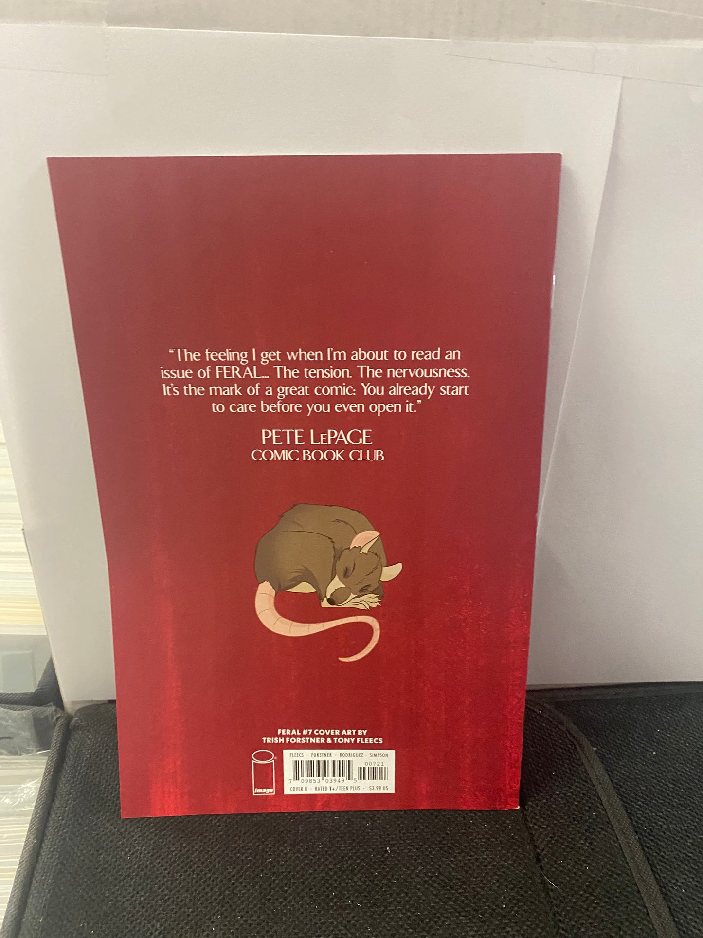 IMAGE COMICS FERAL #7 COVER B