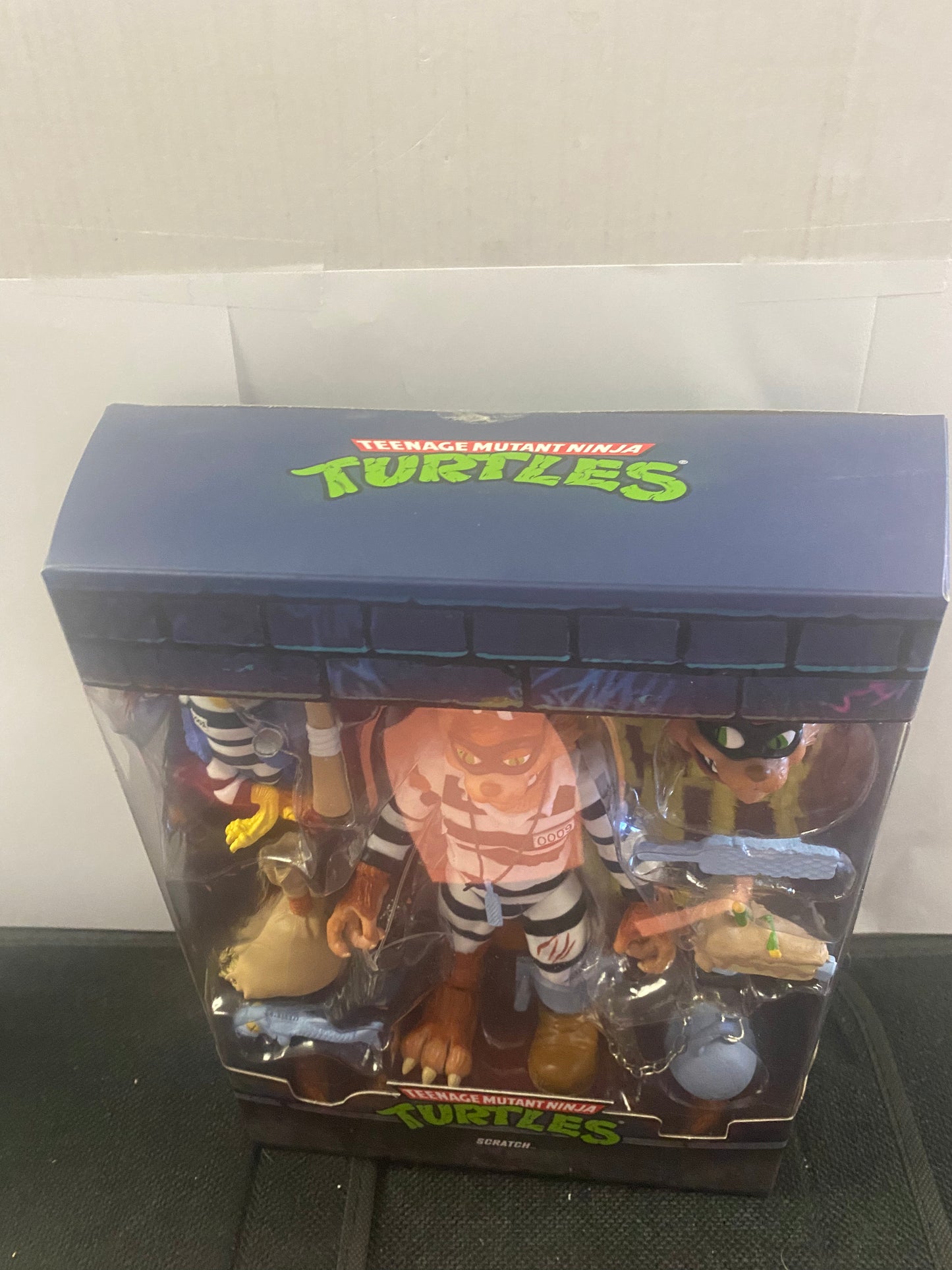 SUPER 7 TEENAGE MUTANT NINJA TURTLES SCRATCH FIGURE