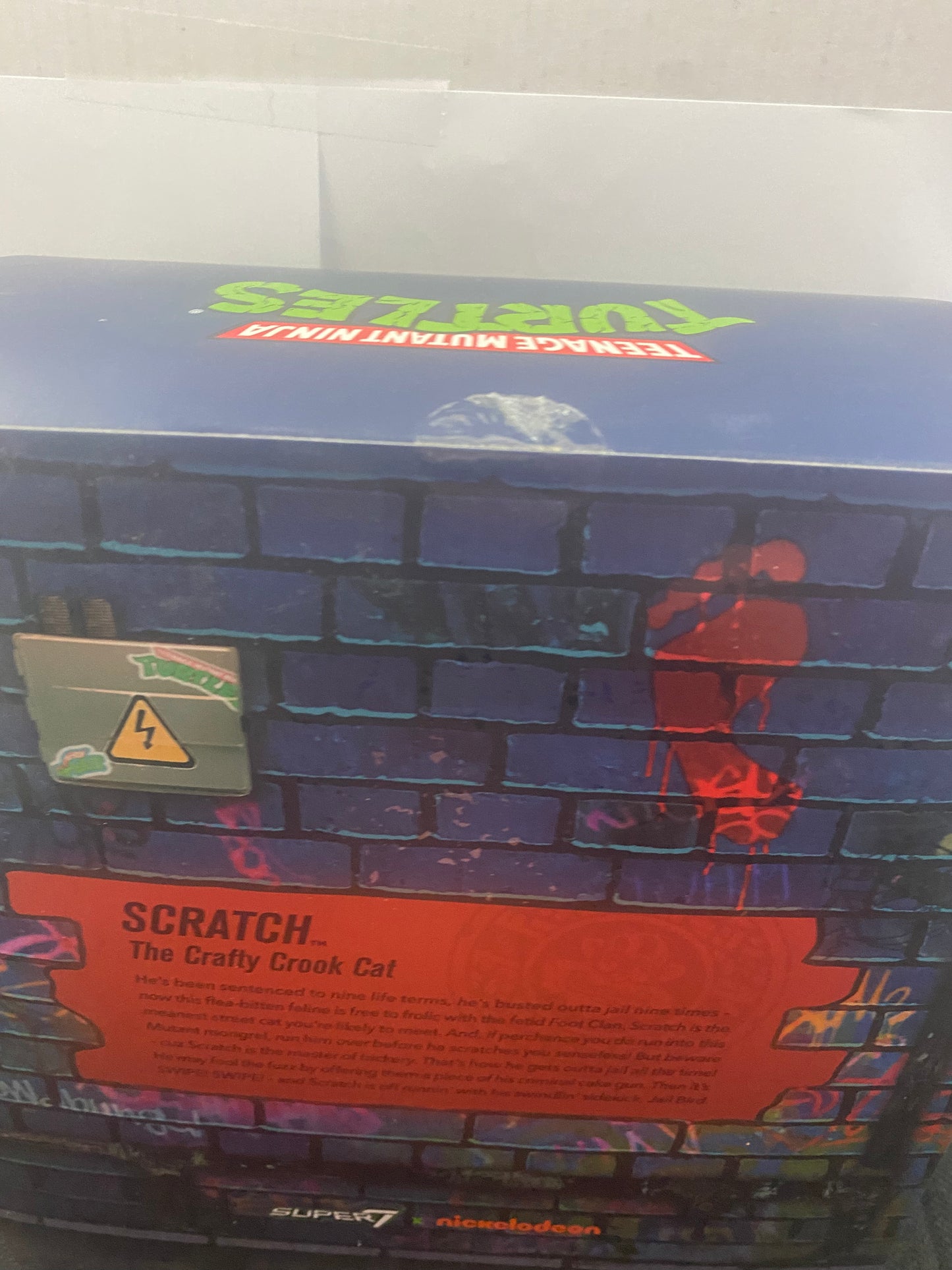 SUPER 7 TEENAGE MUTANT NINJA TURTLES SCRATCH FIGURE