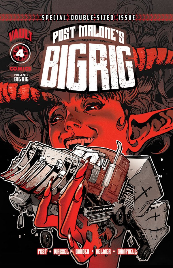 VAULT COMICS POST MALONES BIG RIG #4 10/25