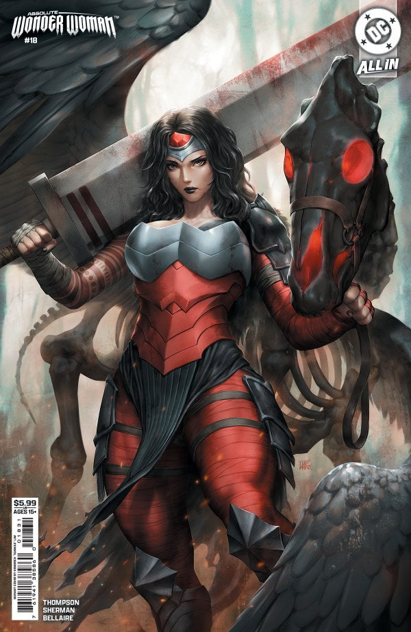 DC COMICS ABSOLUTE WONDER WOMAN #18 CVR C KENDRICK KUNKKA LIM CARD STOCK VAR