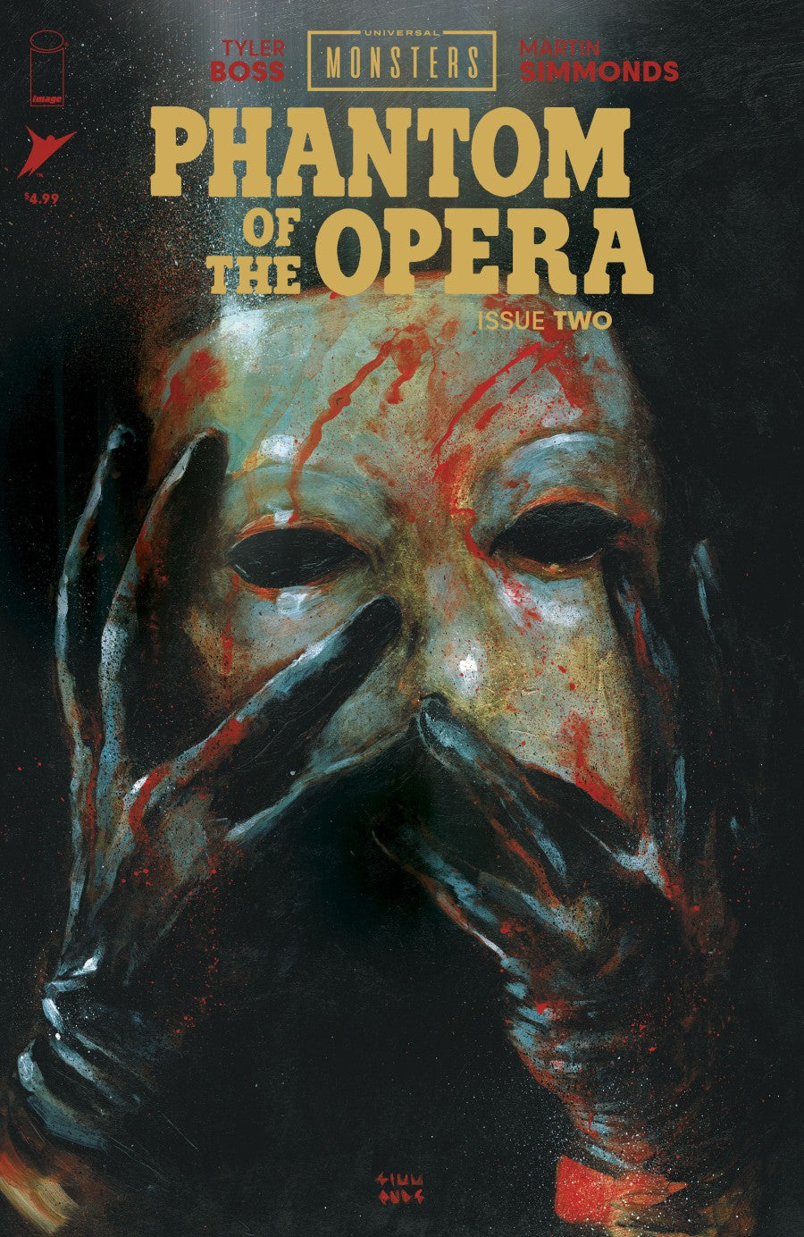 IMAGE COMICS UNIVERSAL MONSTERS PHANTOM OF THE OPERA #2 (OF 4) CVR A MARTIN SIMMONDS