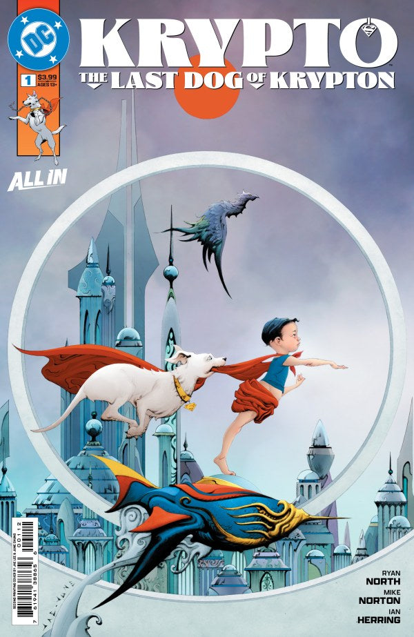 DC COMICS KRYPTO THE LAST DOG KRYPTON #1 SECOND PRINT 1025