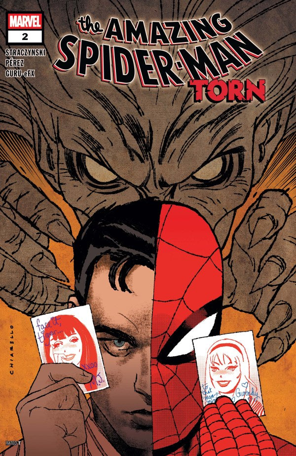 MARVEL COMICS AMAZING SPIDER-MAN TORN# 2 1025