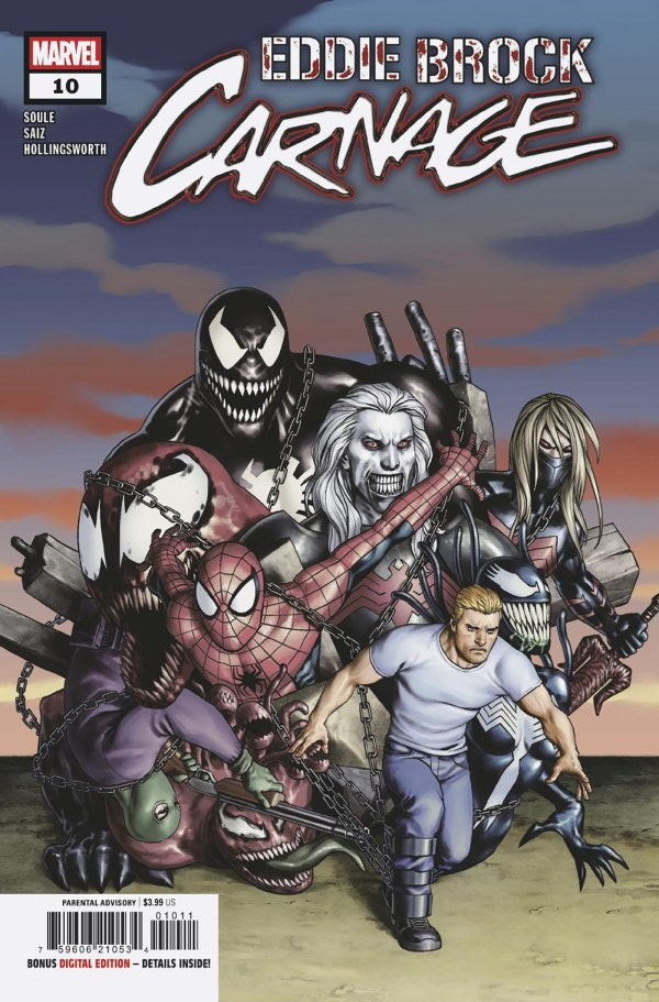 MARVEL COMICS EDDIE BROCK CARNAGE #10 1025