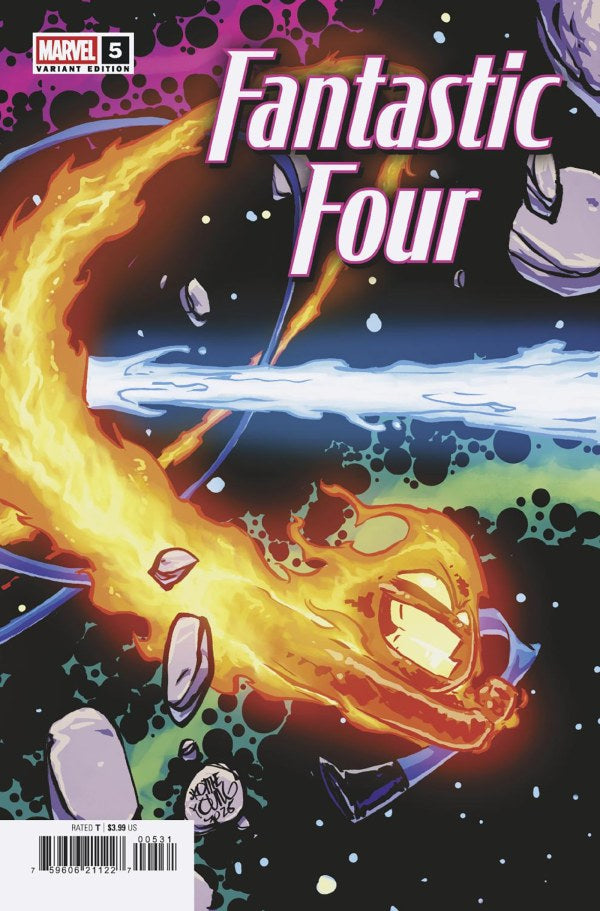MARVEL COMICS FANTASTIC FOUR #5 SKOTTIE YOUNG CONNECTING COVER