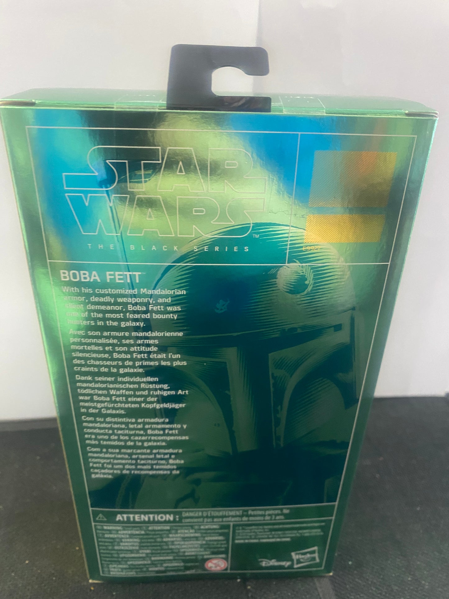 STAR WARS THE BLACK SERIES EMPIRE STRIKES BACK 40TH ANNIVERSARY BOBA FETT