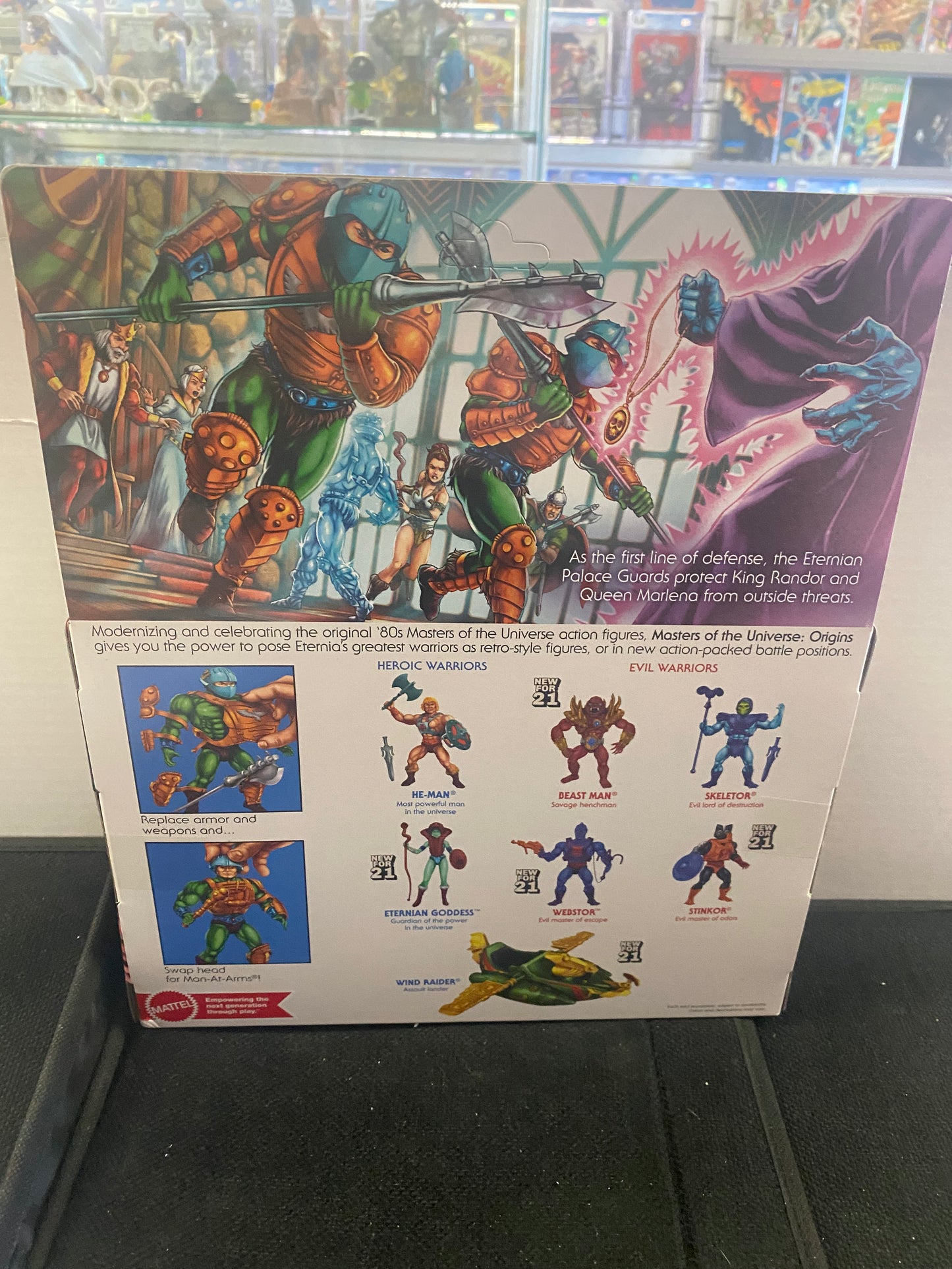 MATTEL MASTERS OF THE UNIVERSE ETERNIAN PALACE GUARD (2021)