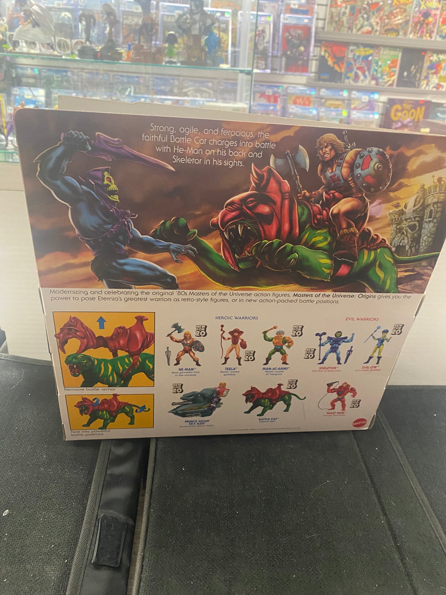 MATTEL MASTERS OF THE UNIVERSE BATTLE CAT FIGHTING TIGER (2020)