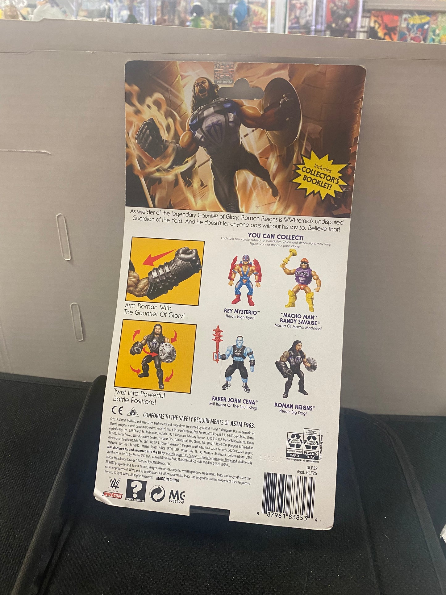 MATTEL MASTERS OF THE W ROMAN REIGNS HEROIC BIG DOG (2019)
