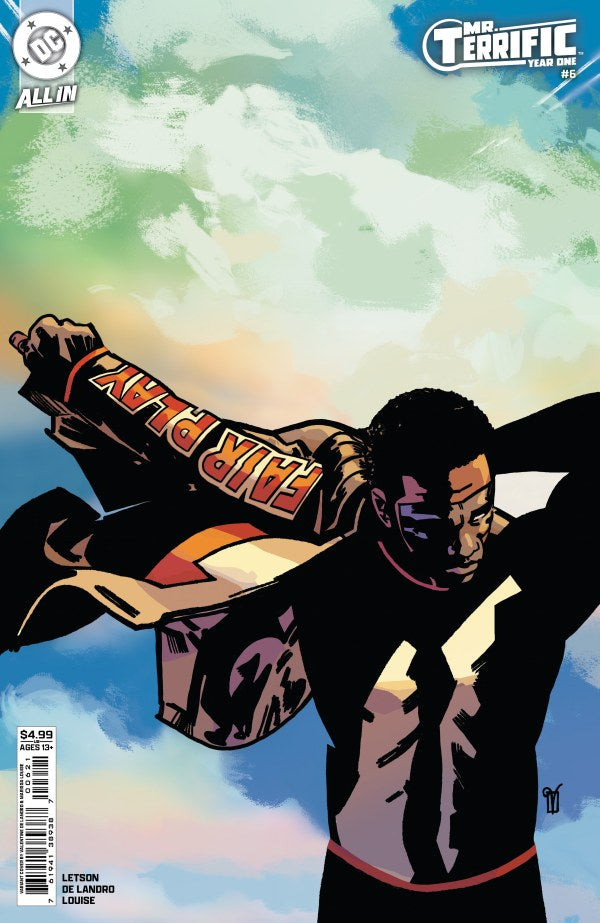 DC COMICS MR TERRIFIC YEAR ONE #6 1025 CVR B