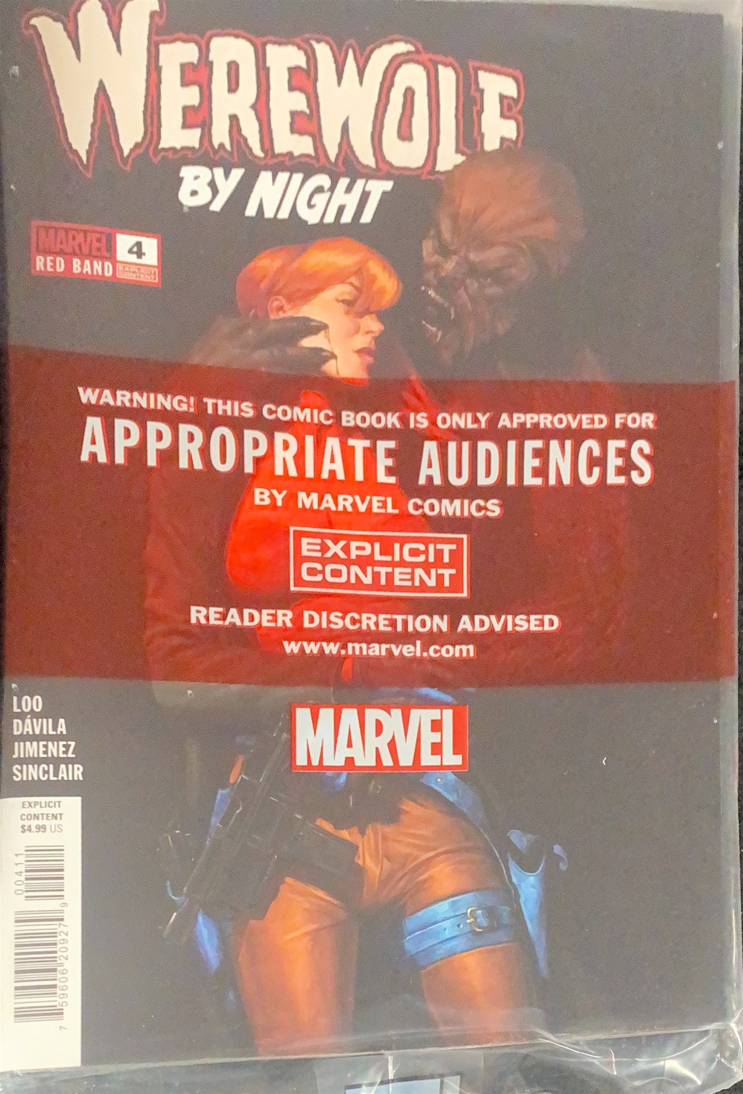 MARVEL COMICS WEREWOLF BY NIGHT #4