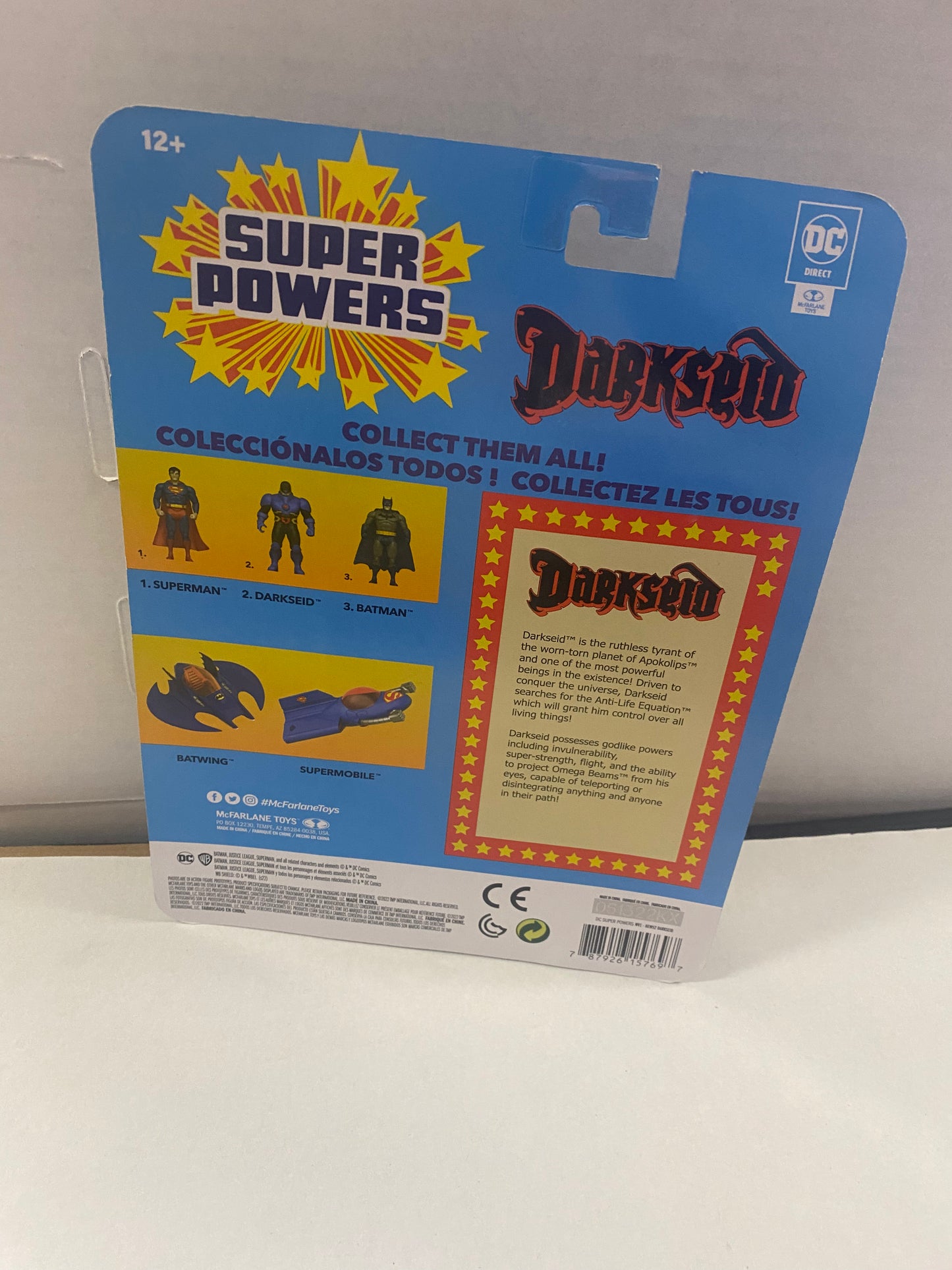 MCFARLANE TOYS SUPER POWERS DARKSEID (2022)