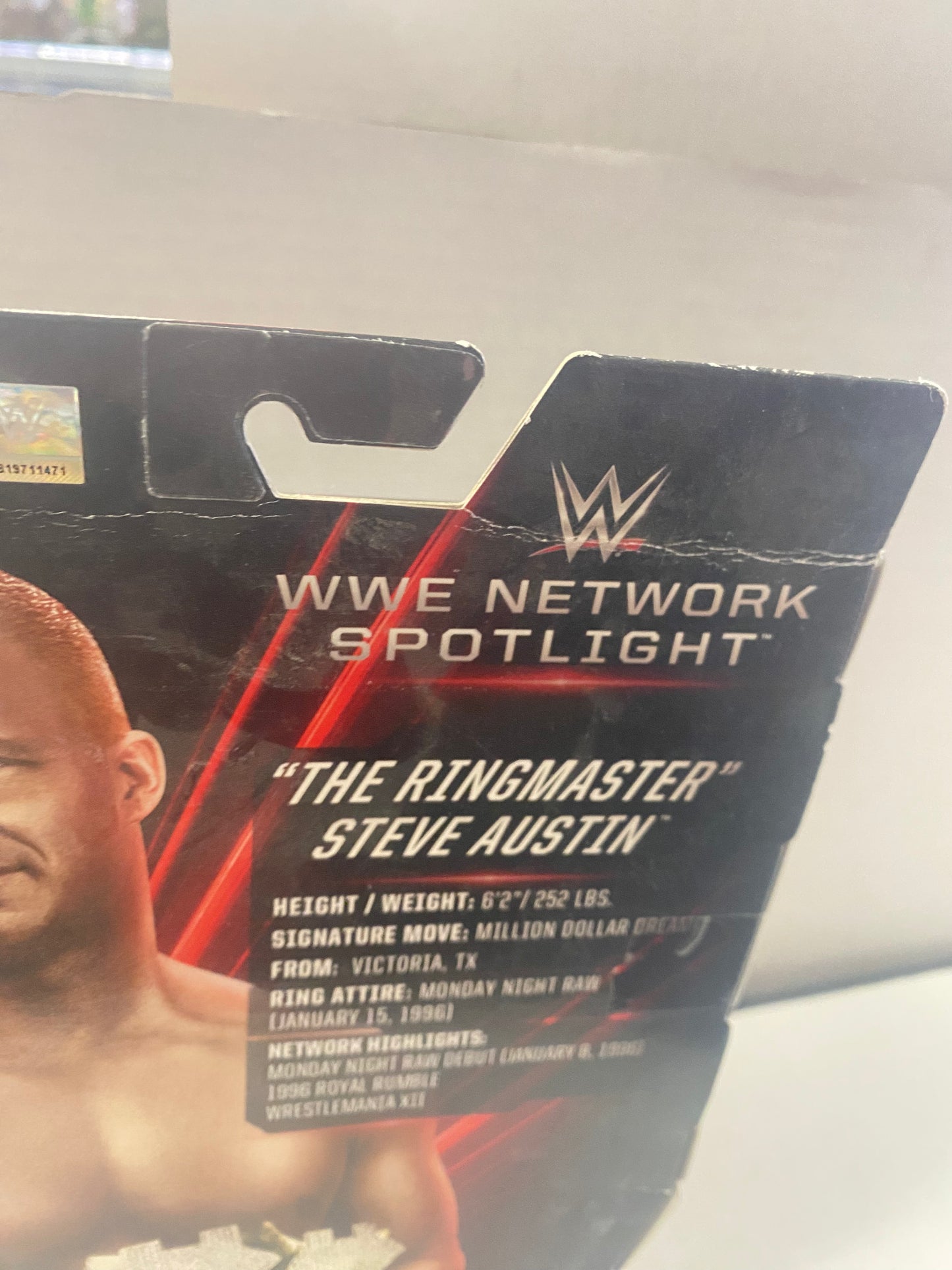 MATTEL WWE ELITE COLLECTION WWE NETWORK SPOTLIGHT THE RINGMASTER STEVE AUSTIN (2015)