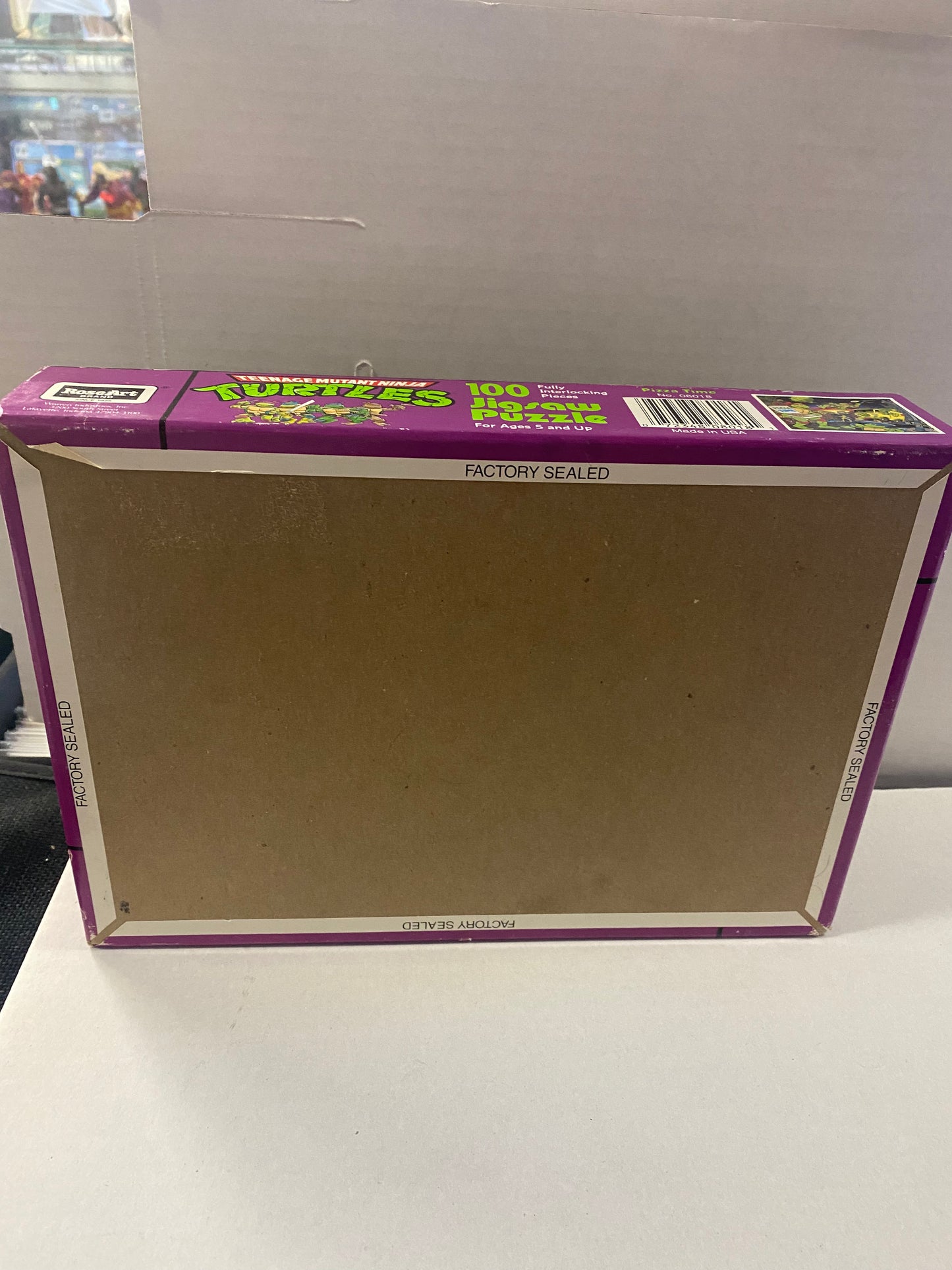 ROSE ART BRAND TMNT PIZZA TIME 100 PIECE PUZZLE