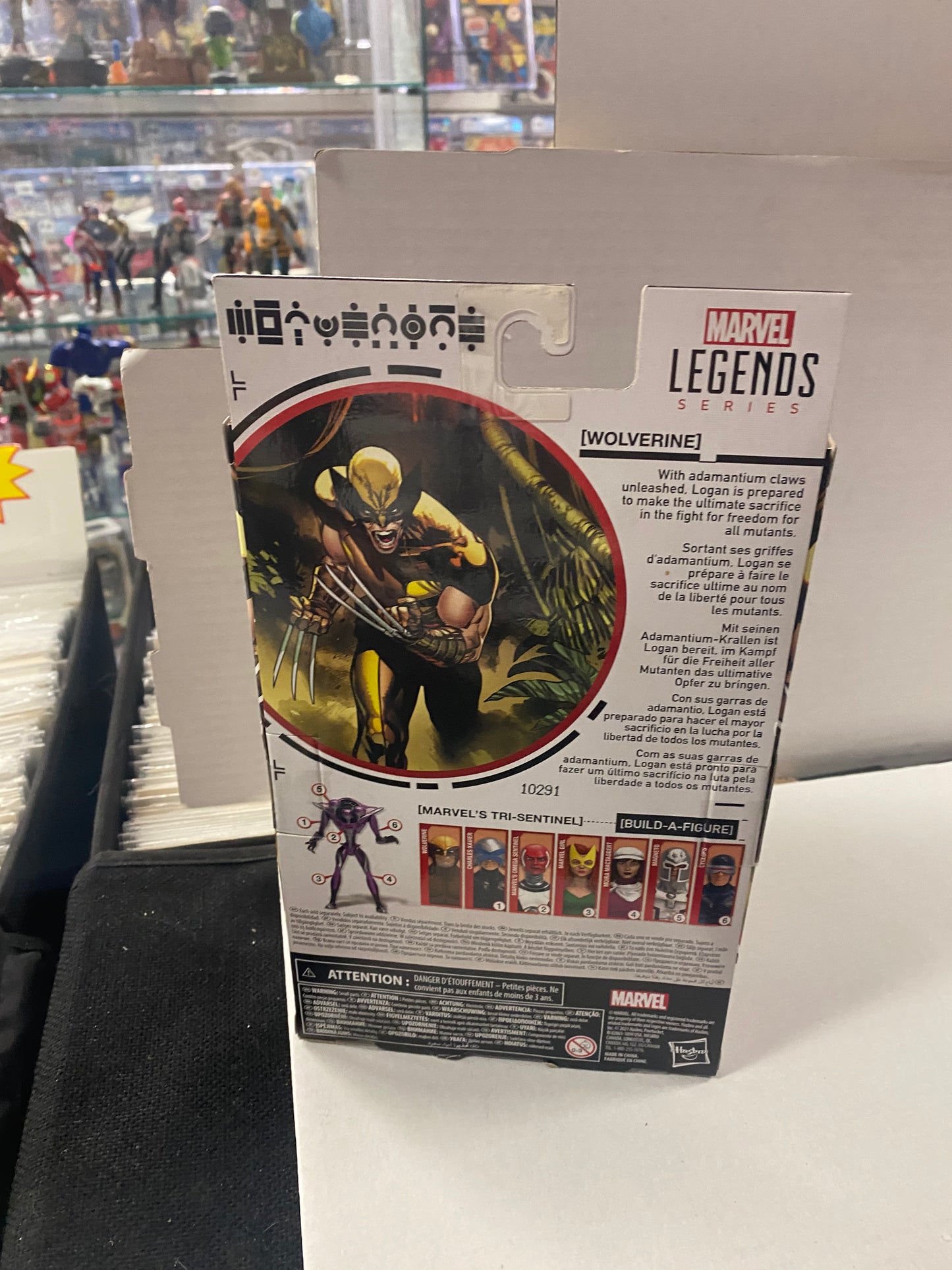 MARVEL LEGENDS HOUSE OF X WOLVERINE BUILD A FIGURE MARVELS TRI-SENTINEL