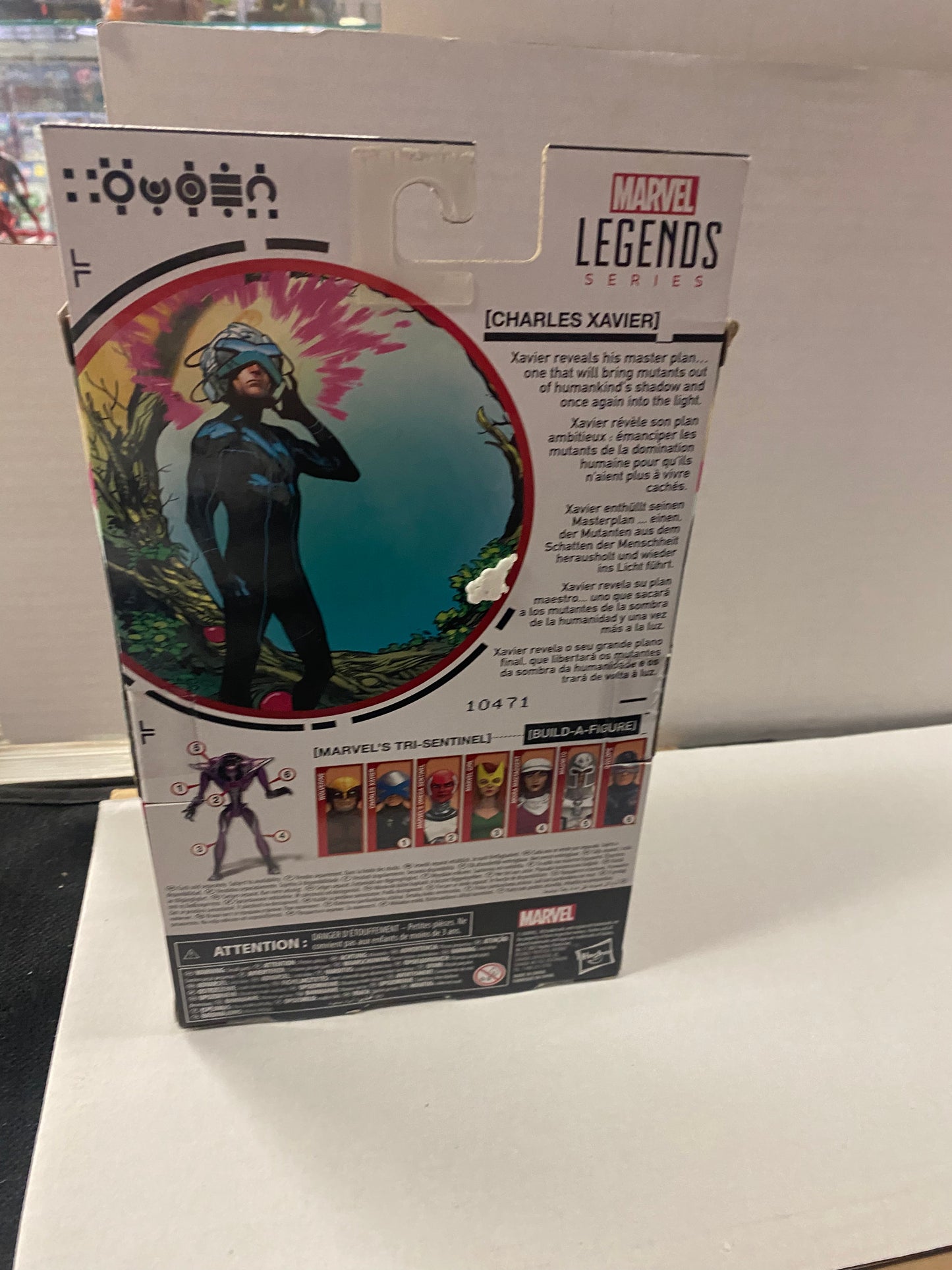 MARVEL LEGENDS HOUSE OF X CHARLES XAVIER BULID A FIGURE MARVELS TRI-SENTINEL