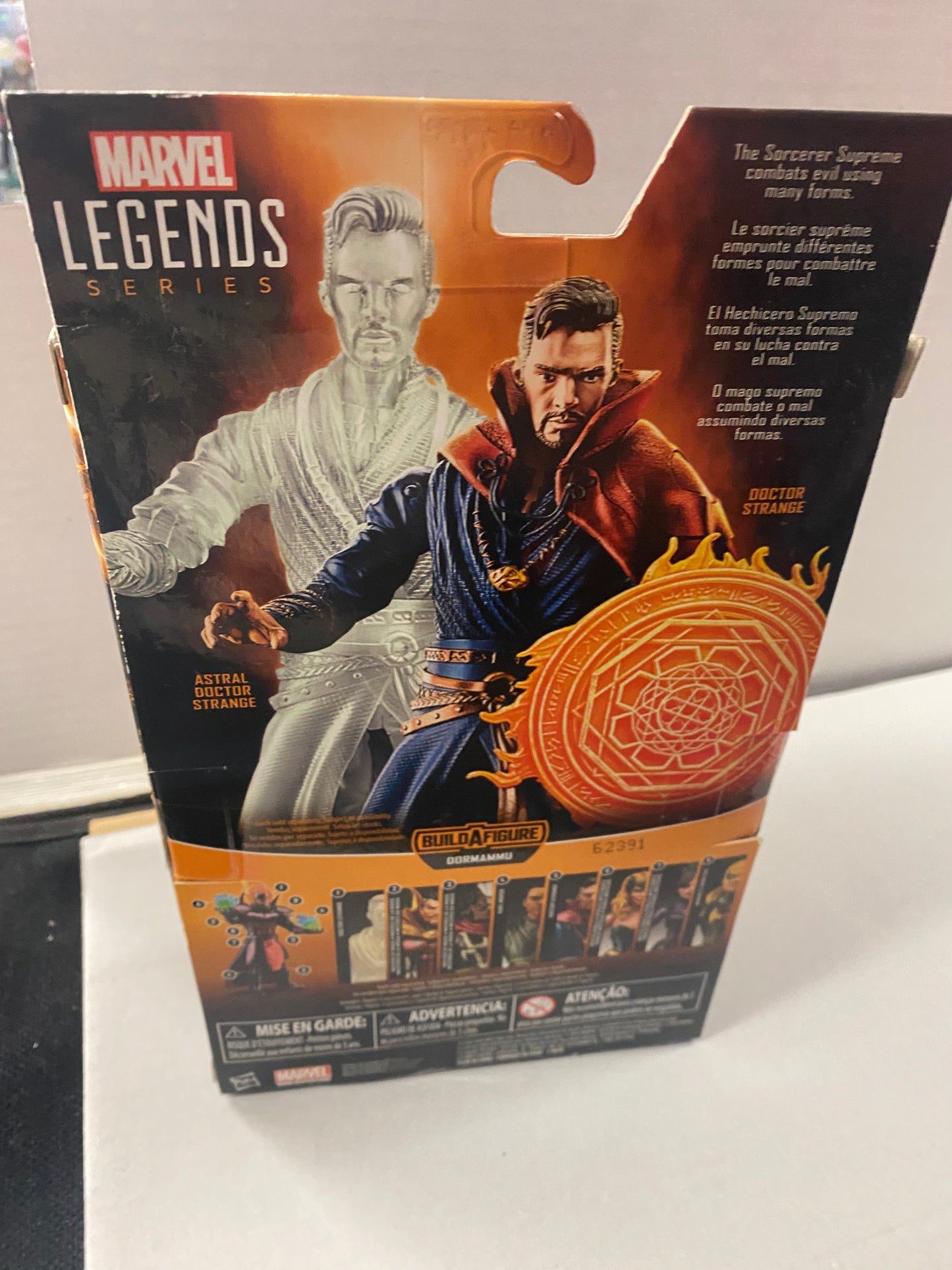 MARVEL LEGENDS DOCTOR STANGE BUILD A FIGURE DORMAMMU