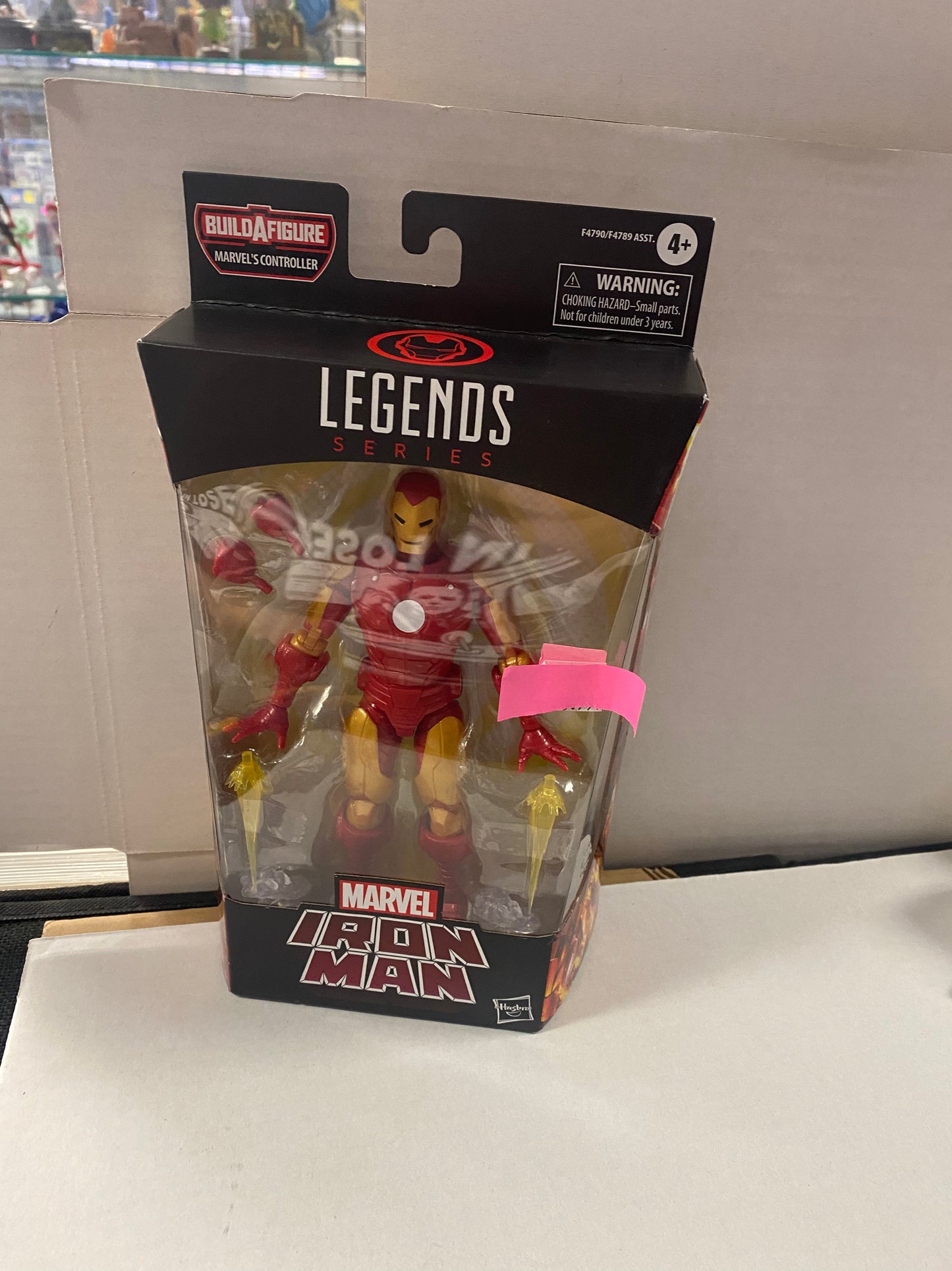 MARVEL LEGENDS SERIES IRON MAN BUILD A FIGURE MARVELS CONTROLLER