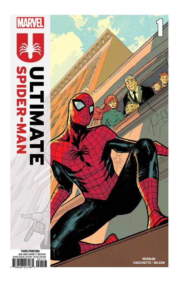 MARVEL COMICS ULTIMATE SPIDER-MAN 1 3rd PRINTING