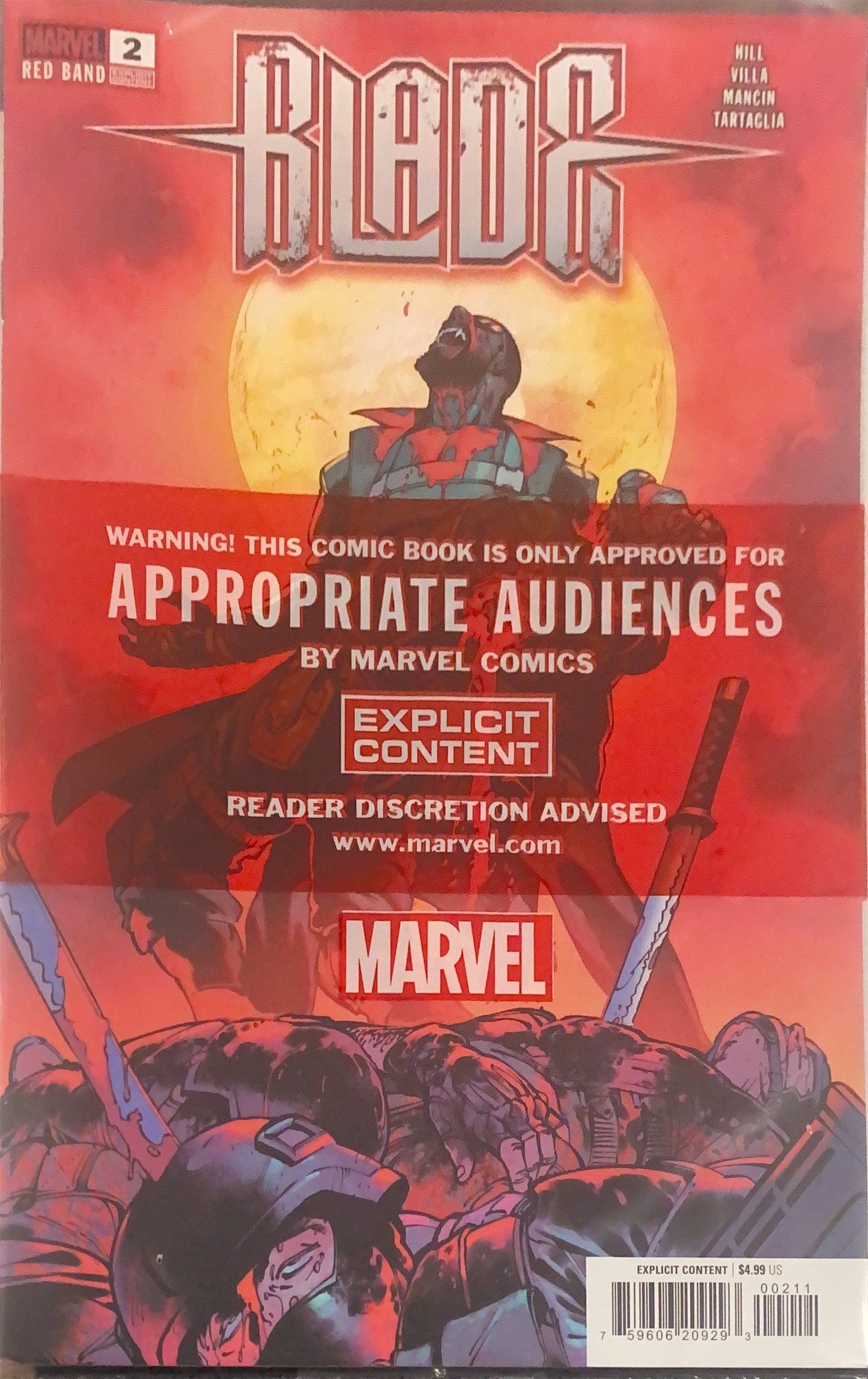 MARVEL COMICS BLADE #2