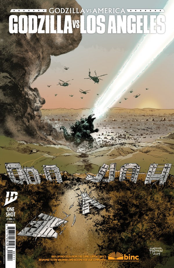 MARVEL COMICS GODZILLA VS. AMERICA: LOS ANGELES VARIANT