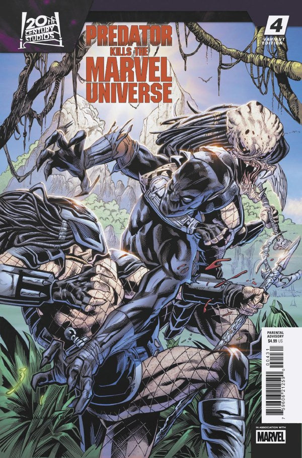 MARVEL COMICS PREDATOR KILLS THE MARVEL UNIVERSE #4 CVR B 1025