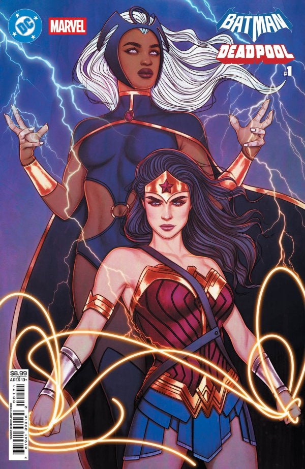 DC/MARVEL COMICS BATMAN DEADPOOL #1 CVR H 1025 STORM WONDER WOMAN